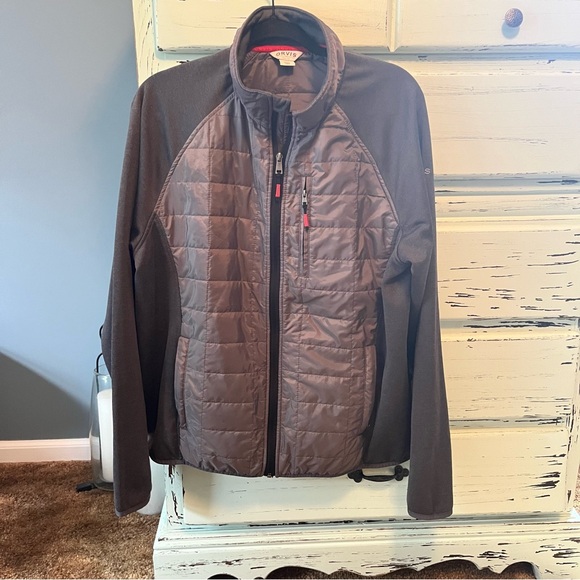 Orvis Men's Two-Tone Gray Performance Jacket size Large. - Picture 1 of 7